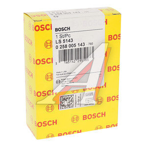 Изображение 3, 0258005143 Датчик кислорода VW Bora, Golf AUDI A3 BOSCH