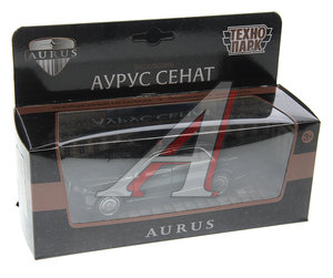 Изображение 1, SENAT-13-BK Модель автомобиля AURUS металлическая ТЕХНОПАРК