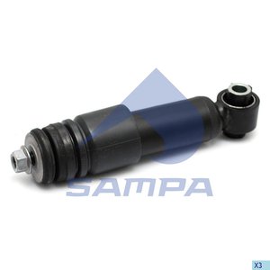 Изображение 1, 034.224-01 Амортизатор VOLVO FH4 кабины задний горизонтальный SAMPA