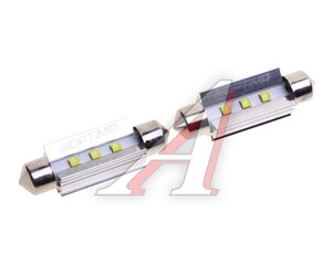 Изображение 1, OP-F-CAN-42 Лампа светодиодная 12V C5W SV8.5-8 39мм бокс (2шт.) OPTIMA