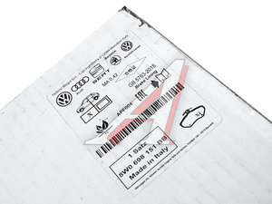 Изображение 3, 8W0698151BB Колодки тормозные AUDI Q5 (16-) передние (4шт.) OE