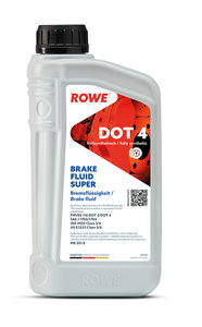 Изображение 1, 25102-0010-99 Жидкость тормозная DOT-4 1л HIGHTEC BRAKE FLUID SUPER ROWE