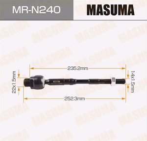 Изображение 2, MR-N240 Тяга рулевая NISSAN X-Trail (07-) левая/правая MASUMA