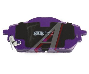 Изображение 4, PN6035 Колодки тормозные HAVAL H2 (14-) передние (4шт.) NIBK