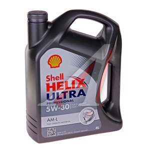 Изображение 2, 550046353 Масло моторное HELIX ULTRA PROFESSIONAL AM-L 5W30 синт.4л SHELL