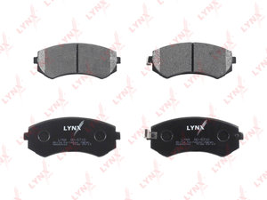 Изображение 2, BD5710 Колодки тормозные NISSAN Almera (95-00) передние (4шт.) LYNX