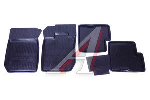 Изображение 1, ADRJET025 (55-01-106) Коврик салона RENAULT Logan (14-) резина черный (4 предм.) AVTODRIVER