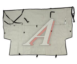 Изображение 2, 2000300183630 Утеплитель радиатора,  капота наружный SHACMAN X3000,  черный UEZ