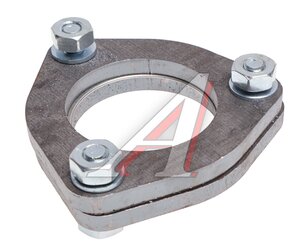 Изображение 2, 57FG3 Фланец выхлопной системы d=57мм 2шт. (прокладка, комплект крепежа) треугольный TRANSMASTER