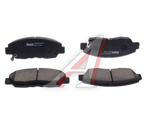 Изображение 1, MPO02 Колодки тормозные HONDA Insight передние (4шт.) MANDO