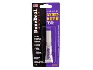 Изображение 2, DD6601 Клей-супер универсальный гель 2г Super Gel DONE DEAL