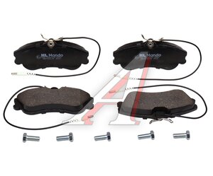 Изображение 2, MBF015118 Колодки тормозные PEUGEOT Partner (96-) CITROEN Berlingo передние (4шт.) MANDO