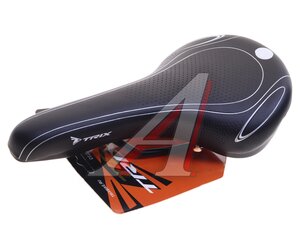 Изображение 1, MTB-AZ-5174 Седло велосипедное 270x145мм черное TRIX