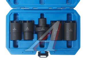 Изображение 2, RF-905T7 Набор головок 1/2" зубчатые 5 предметов в кейсе ROCKFORCE