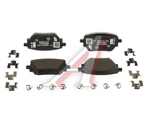 Изображение 1, A0004209905 Колодки тормозные MERCEDES B (W247) передние (4шт.) OE