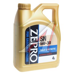 Изображение 1, 30011332-004 Масло моторное ZEPRO FULLY-SYNTHETIC 5W30 синт.SN/GF-5 4л