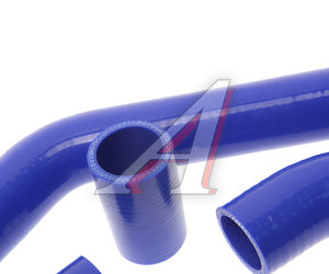 Изображение 3, 130-17-001 Патрубок ГАЗ-3302 Бизнес дв.УМЗ-4213, 4216 (107 л.с) радиатора комплект 5шт. синий силикон MEGAPOWER