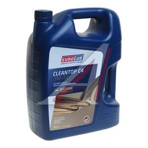 Изображение 1, 220005 Масло моторное CLEANTEC C4 5W30 синт.5л EUROLUB