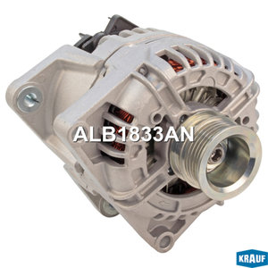 Изображение 1, ALB1833AN Генератор OPEL Astra H (04-) (120A, 12V) KRAUF