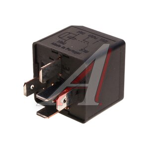 Изображение 2, 0986332404 Реле (24V 30A) 5 контактов с сопротивлением BOSCH