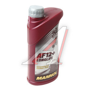 Изображение 2, 2032 Антифриз красный концентрат 1л AF12 Long Life OAT 4112 MANNOL