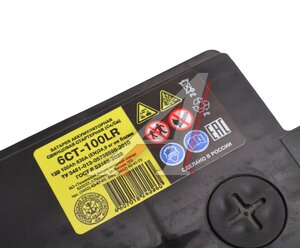 Изображение 3, 6СТ100(0) Аккумулятор TYUMEN BATTERY STANDART 100А/ч обратная полярность