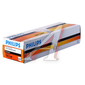 Изображение 2, 12256CP Лампа 12V W3W W2.1x9.5d PHILIPS