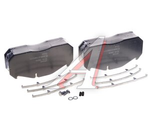 Изображение 2, 29030E Колодки тормозные MAN TGA передние комплект (250х118х28мм) EXOVO