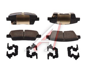 Изображение 1, 58302-3MA30 Колодки тормозные HYUNDAI Genesis (14-) задние (4шт.) OE