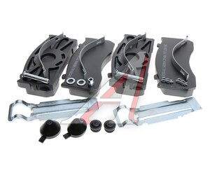 Изображение 2, AU 148 Колодки тормозные MERCEDES Atego дисковые (185x84x27) (4шт.) АТИ