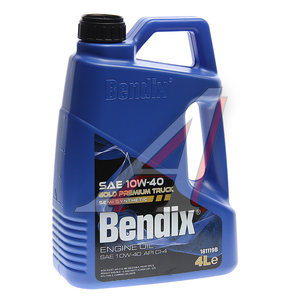 Изображение 1, 181119B Масло дизельное GOLD PREMIUM TRUCK CI-4 10W40 п/синт.4л BENDIX