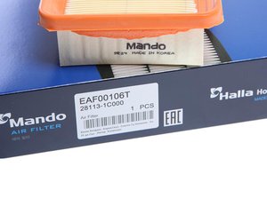 Изображение 4, EAF00106T Фильтр воздушный HYUNDAI Getz (02-) MANDO