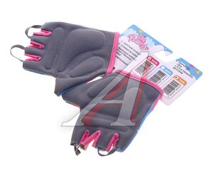 Изображение 2, УТ00028766 Перчатки велосипедные XS детские Little Princess