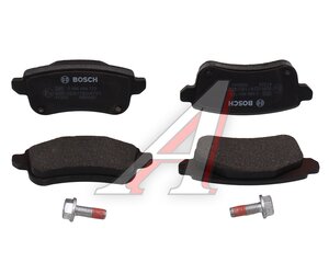 Изображение 2, 0986494723 Колодки тормозные RENAULT Megane (15-) задние (4шт.) BOSCH