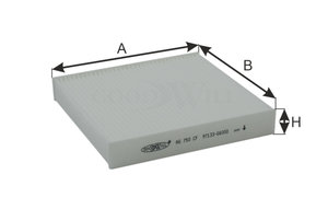 Изображение 2, AG750CF Фильтр воздушный салона KIA Picanto (07-) GOODWILL