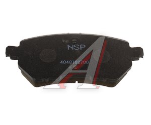 Изображение 4, NSPRS7N70 Колодки тормозные GEELY Coolray (24-) передние (керамика) (4шт.) NSP