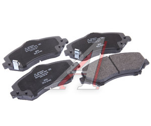 Изображение 2, 0986494493 Колодки тормозные DODGE Grand Caravan (09-) передние (4шт.) BOSCH