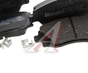 Изображение 3, MBF015178 Колодки тормозные OPEL Corsa C (01-), Tigra B (04-) передние (4шт.) MANDO