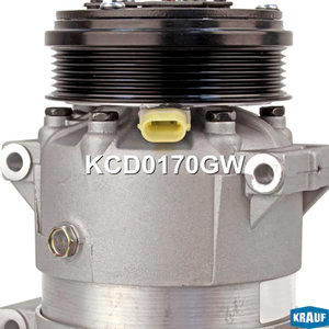 Изображение 8, KCD0170GW Компрессор CHEVROLET Aveo (02-) кондиционера KRAUF