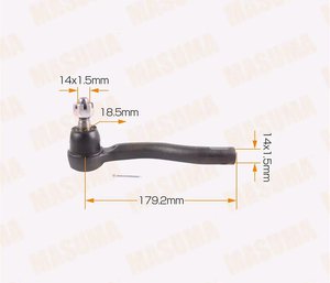 Изображение 5, ME-4941R Наконечник рулевой тяги NISSAN Teana (03-08) правый MASUMA