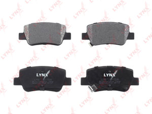 Изображение 2, BD7599 Колодки тормозные TOYOTA Avensis (09-) задние (4шт.) LYNX