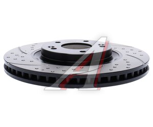 Изображение 2, BDF075 Диск тормозной HYUNDAI Sonata (15-) KIA Optima (15-) передний перфорированный комплект TAYGA