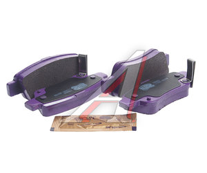 Изображение 2, PN8809 Колодки тормозные HONDA CR-V 3 (07-) задние (4шт.) NIBK