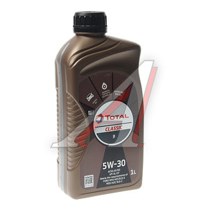 Изображение 1, 213786 Масло моторное CLASSIC 9 5W30 синт.1л TOTAL