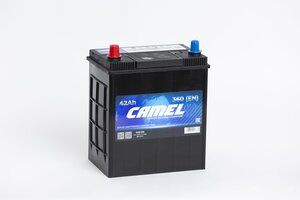 Изображение 1, 6СТ42(1) 45B19R Аккумулятор CAMEL Asia 42А/ч