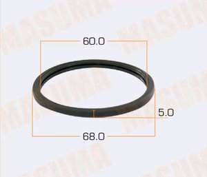 Изображение 1, P108 Прокладка TOYOTA Rav 4 (93-) термостата MASUMA