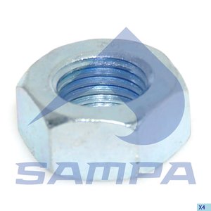 Изображение 2, 104.171 Гайка MAN вала карданного (M14х1.5мм) SAMPA