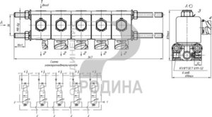 Изображение 1, БЭК 37.015 Блок КАМАЗ-ЕВРО электромагнитных клапанов РОДИНА