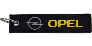 Изображение 2, BMV 081 Брелок "OPEL" ткань, вышивка 13х3см MASHINOKOM