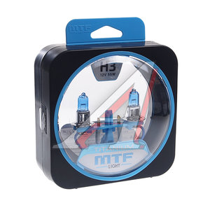 Изображение 1, HTN1203 Лампа 12V H3 55W РK22s бокс (2шт.) Titanium MTF